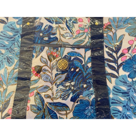 Lilly Pulitzer NWT 3 Piece Set Duffle Bag Tote Bag & Pouch Best Fronds Forever F - Picture 3 of 9